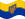 Wehende Oberschlesien (Preußische Provinz)-Flagge statisch