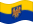 Wehende Oberschlesien (Preußische Provinz)-Flagge statisch