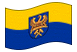 Oberschlesien (Preußische Provinz)-Flagge wehend