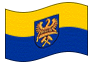 Animierte Flagge Oberschlesien (Preußische Provinz)