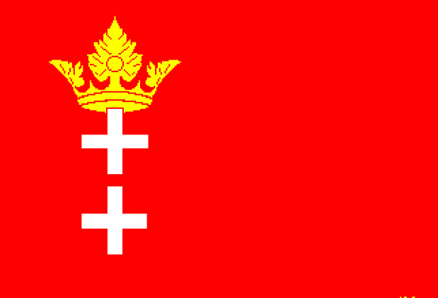 Flagge Danzig (Freistadt Danzig), Fahne Danzig (Freistadt Danzig)