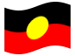 Animierte Flagge Aborigines