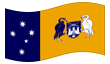 Animierte Flagge Australisches Hauptstadtterritorium (Australian Capital Territory)