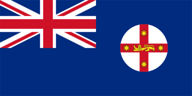 Flagge Neusüdwales (New South Wales)