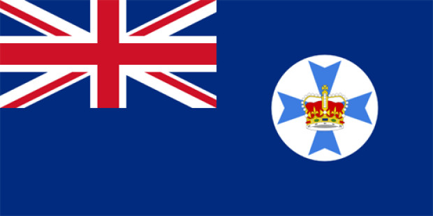 Flagge Queensland, Fahne Queensland