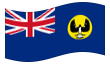 Animierte Flagge Südaustralien (South Australia)