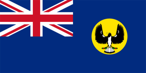 Flagge Südaustralien (South Australia), Fahne Südaustralien (South Australia)