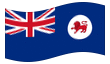 Animierte Flagge Tasmanien