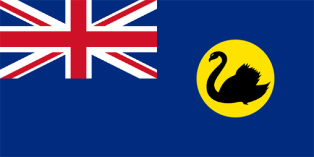 Flagge Westaustralien (Western Australia), Fahne Westaustralien (Western Australia)