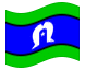 Animierte Flagge Torres Strait Inseln