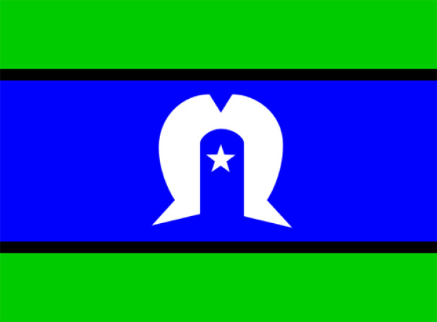 Fahne Torres Strait Inseln