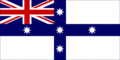 Flaggengrafiken Neusüdwales Flagge (Australische Föderation)