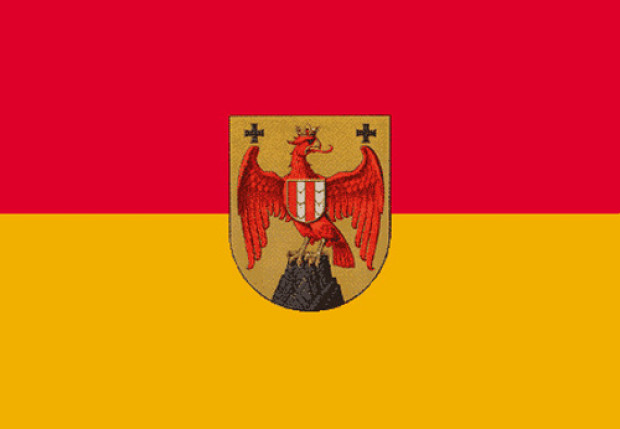 Flagge Burgenland (Dienstflagge)