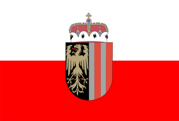 Fahne Oberösterreich (Dienstflagge)