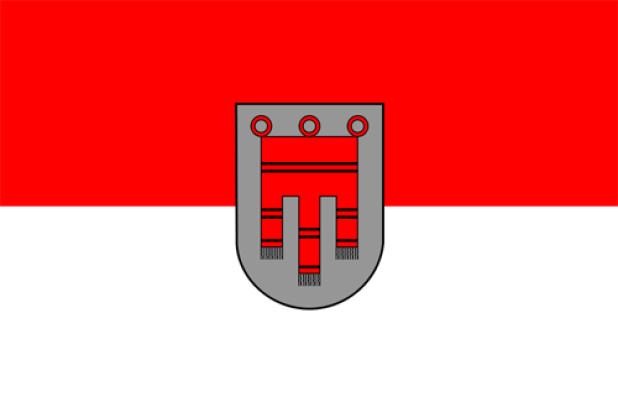 Flagge Vorarlberg (Dienstflagge), Fahne Vorarlberg (Dienstflagge)