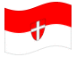 Animierte Flagge Wien (Dienstflagge)