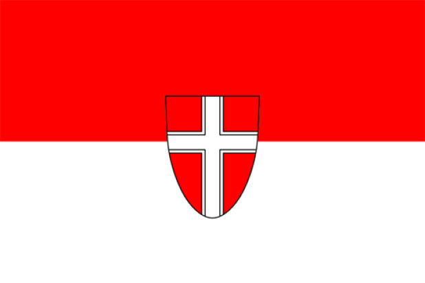 Flagge Wien (Dienstflagge), Fahne Wien (Dienstflagge)