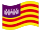 Animierte Flagge Balearische Inseln