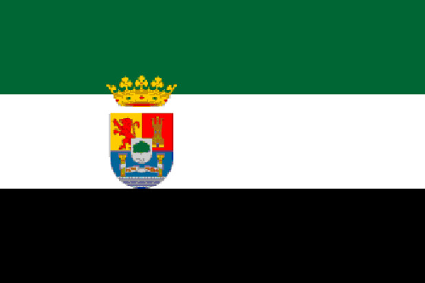 Flagge Extremadura, Fahne Extremadura
