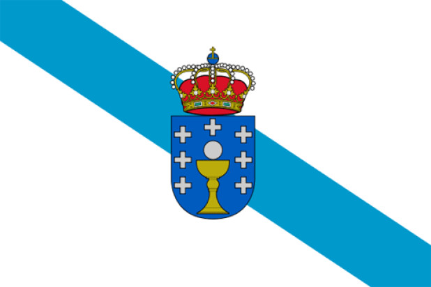 Flagge Galicien