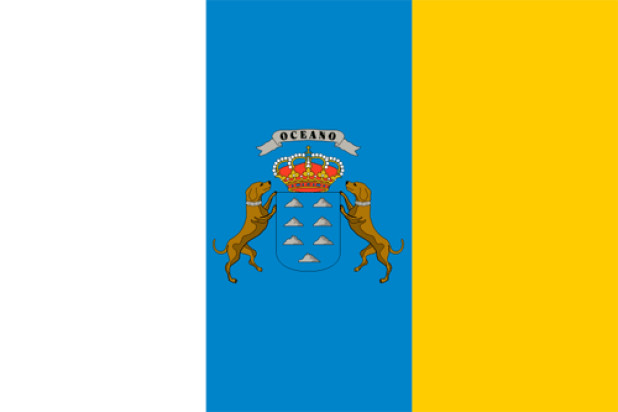 Flagge Kanarische Inseln
