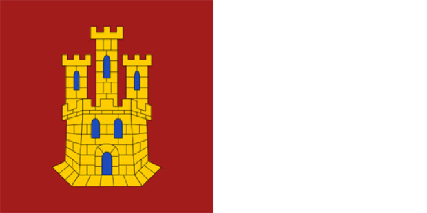 Flagge Kastilien-La Mancha
