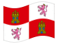 Animierte Flagge Kastilien-León