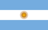 Flaggengrafiken Argentinien