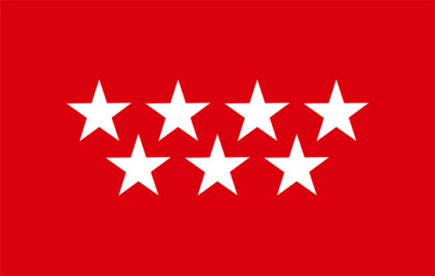 Flagge Madrid