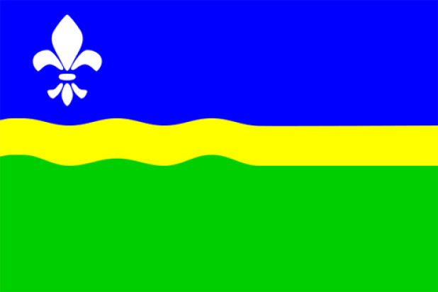 Flagge Flevoland, Fahne Flevoland
