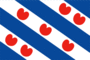 Flagge Friesland (Fryslân)