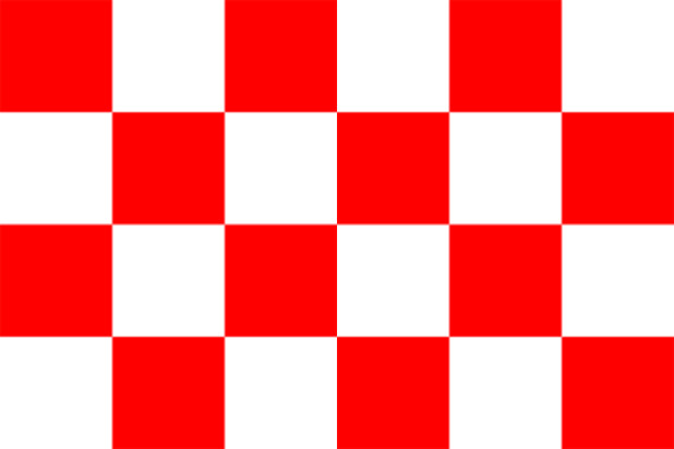 Flagge Nordbrabant, Fahne Nordbrabant