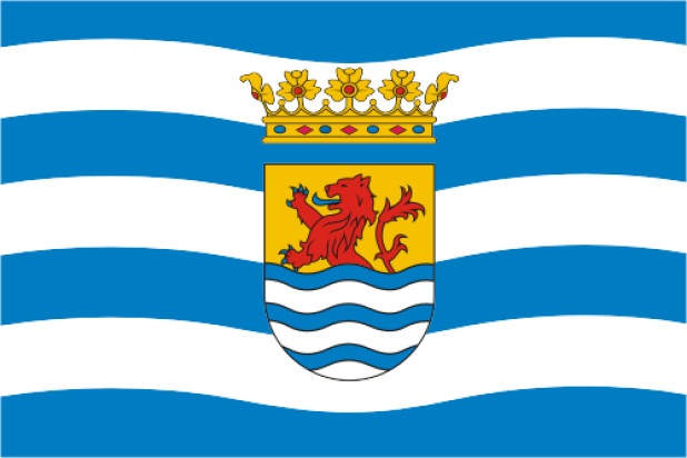 Flagge Zeeland (Seeland), Fahne Zeeland (Seeland)