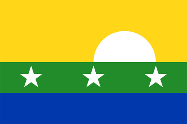 Flagge Nueva Esparta, Fahne Nueva Esparta