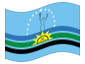Animierte Flagge Monagas