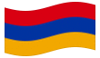 Animierte Flagge Armenien