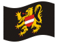 Animierte Flagge Flämisch-Brabant