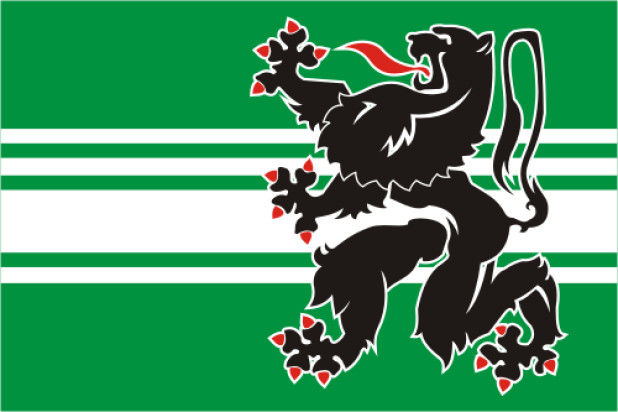 Flagge Ostflandern, Fahne Ostflandern