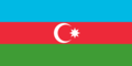 Flaggengrafiken Aserbaidschan