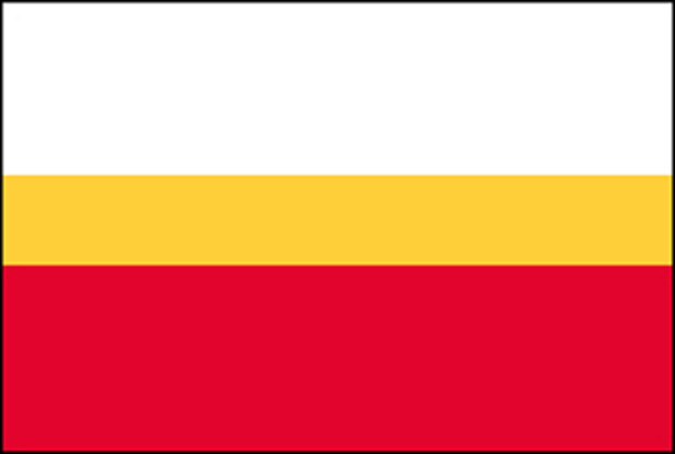 Flagge Kleinpolen (Malopolskie)
