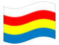Animierte Flagge Podlachien (Podlaskie)