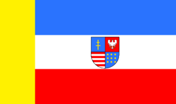 Flagge Heiligkreuz (Swietokrzyskie)