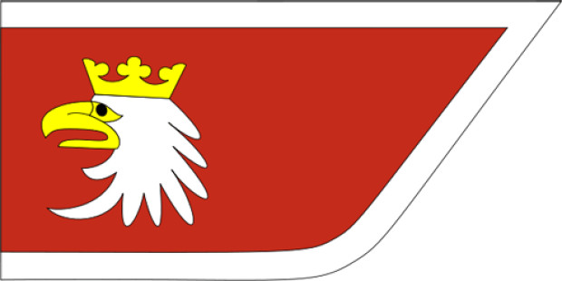 Flagge Ermland-Masuren (Warminsko-Mazurskie)