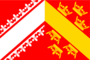Flaggengrafiken Elsass (Alsace)