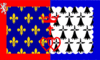 Flaggengrafiken Pays de la Loire