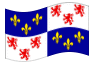Animierte Flagge Picardie