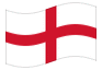 Animierte Flagge England