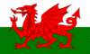 Flaggengrafiken Wales