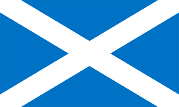Flagge Schottland, Fahne Schottland