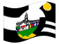 Animierte Flagge Tshwane (City of Tshwane Metropolitan Municipality)